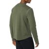 Lucky Brand Mens Lucky Brand Men’s Weekend Slub Jersey Jersey Long Sleeve Henley(Olive)