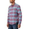Lucky Brand Mens Plaid Cloud Soft Long Sleeve Flannel(Blue Plaid)