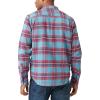 Lucky Brand Mens Plaid Cloud Soft Long Sleeve Flannel(Blue Plaid)