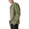Lucky Brand Men’s Rolling Stones Over Shirt(Four Leaf Clover)
