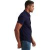 Lucky Brand Mens Short Sleeve Button Up One Pocket San Gabriel Shirt(Evening Blue)