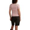 Lucky Brand Womens Lucky Brand Women’s Short Sleeve Rib Knit Top(Mauve Shadows)