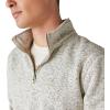 Lucky Brand mens Lucky Brand Men’s Los Feliz Half Zip Mockneck(104 Cream)