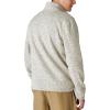 Lucky Brand mens Lucky Brand Men’s Los Feliz Half Zip Mockneck(104 Cream)