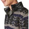 Lucky Brand mens Lucky Brand Men’s Los Feliz Half Zip Mockneck(Multi)