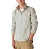 Lucky Brand mens Lucky Brand Men’s Los Feliz Half Zip Mockneck(104 Cream)