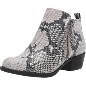 Lucky Brand Basel Studded Bootie(Black/White)