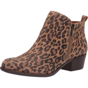 Lucky Brand Basel Studded Bootie(Brown)