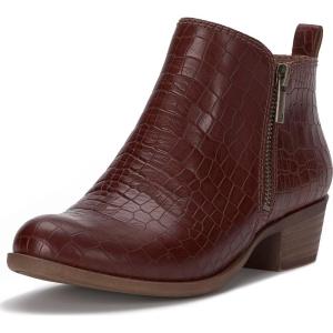 Lucky Brand Basel Studded Bootie(Tan Croco)