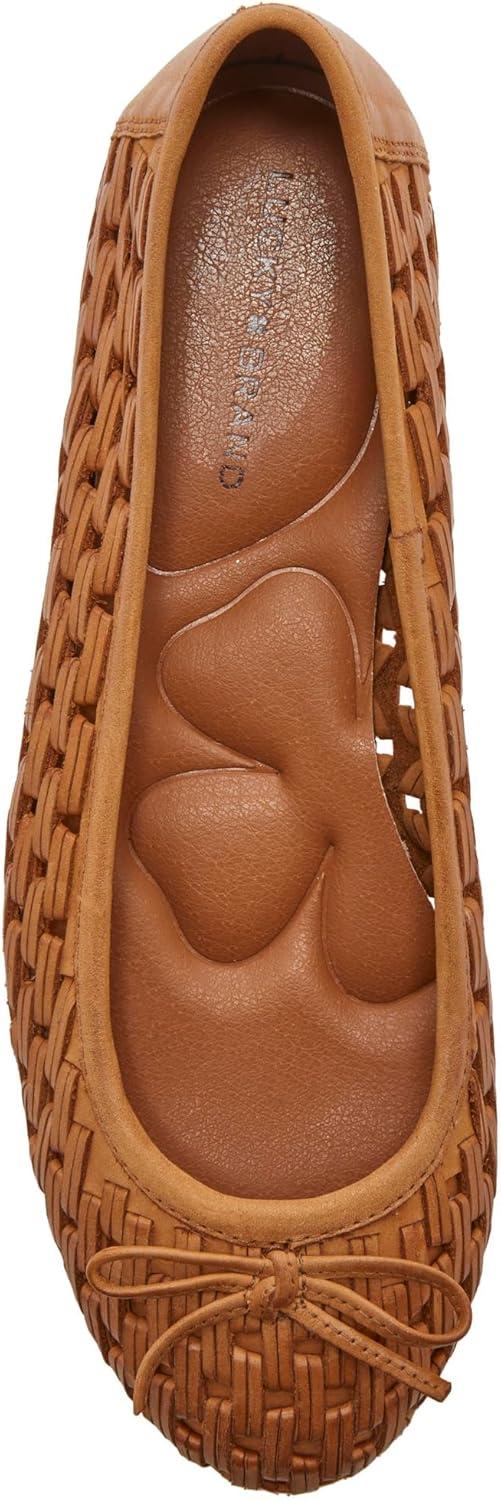 image:imageLucky Brand Womens Mogeni Woven Ballet FlatTan