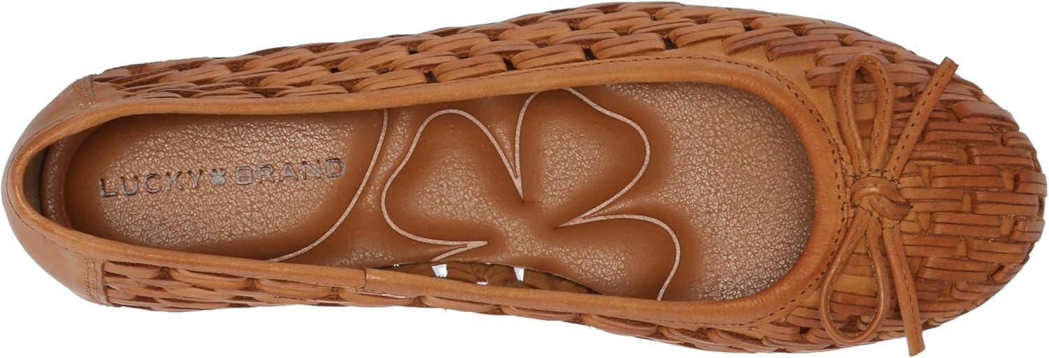 image:imageLucky Brand Womens Mogeni Woven Ballet FlatTan