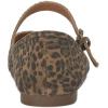 Lucky Brand Womens Albajane Flat(Blurred Leopard Suede)