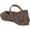 Lucky Brand Womens Albajane Flat(Blurred Leopard Suede)