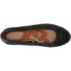 Lucky Brand Womens Mogeni Woven Ballet Flat(Black)