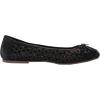 Lucky Brand Womens Mogeni Woven Ballet Flat(Black)