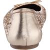 Lucky Brand Womens Mogeni Woven Ballet Flat(Platino)