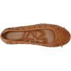 Lucky Brand Womens Mogeni Woven Ballet Flat(Tan)