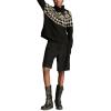 Lucky Brand Womens Fairisle Turtleneck(Black Combo)