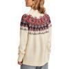 Lucky Brand Womens Fairisle Turtleneck(Cream Combo)