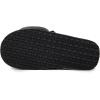 Lucky Brand Boys Slippers – Fuzzy Non Slip Memory Foam House Slippers for Kids – Plush Soft Rubber Sole Bedroom Shoes(Grey)