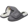 Lucky Brand Boys Slippers – Fuzzy Non Slip Memory Foam House Slippers for Kids – Plush Soft Rubber Sole Bedroom Shoes(Grey)