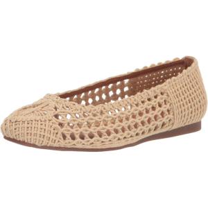 Lucky Brand Womens Avelly Macrame Flat(Natural)