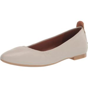 Lucky Brand Womens Caliz Ballet Flat(Silver Gray)