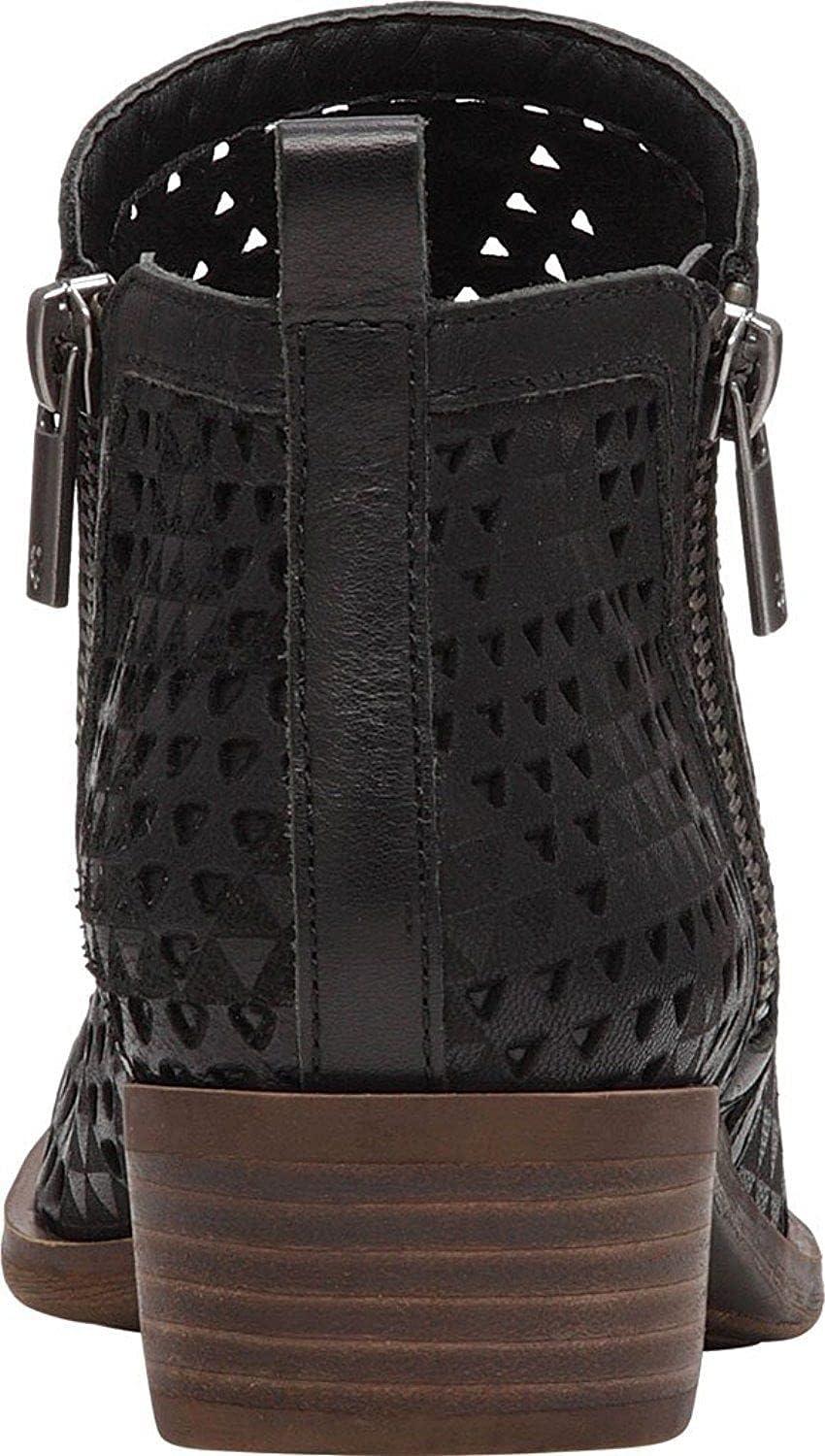 image:imageLucky Brand Womens Basel Bootie Ankle BootBlack Perforated Nubuck