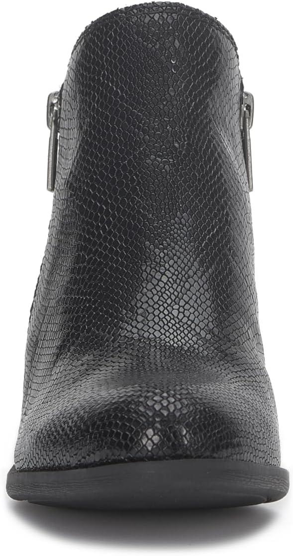 image:imageLucky Brand Womens Basel Bootie Ankle BootBlack Snake Print Leather