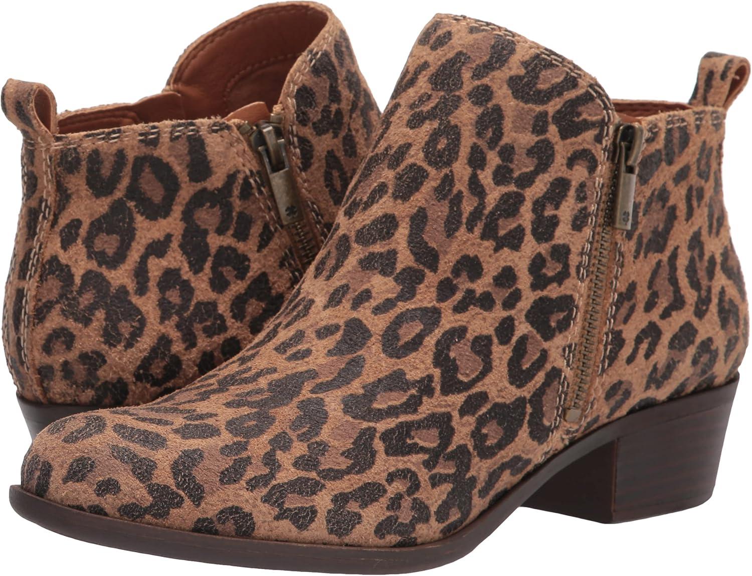 image:imageLucky Brand Womens Basel Bootie Ankle BootBrown