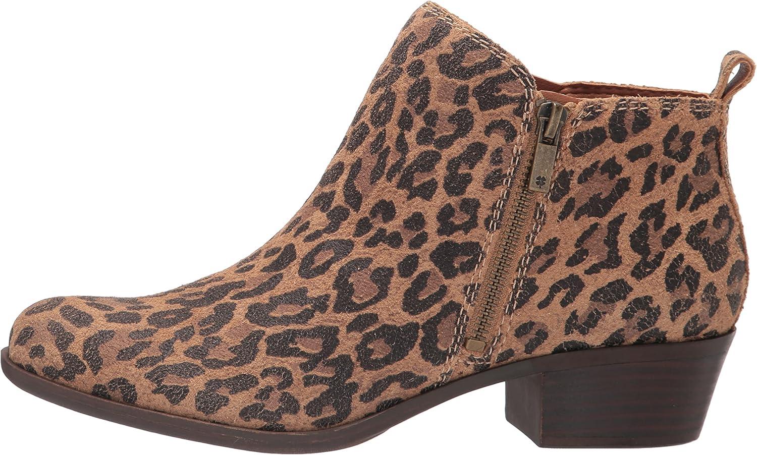 image:imageLucky Brand Womens Basel Bootie Ankle BootBrown