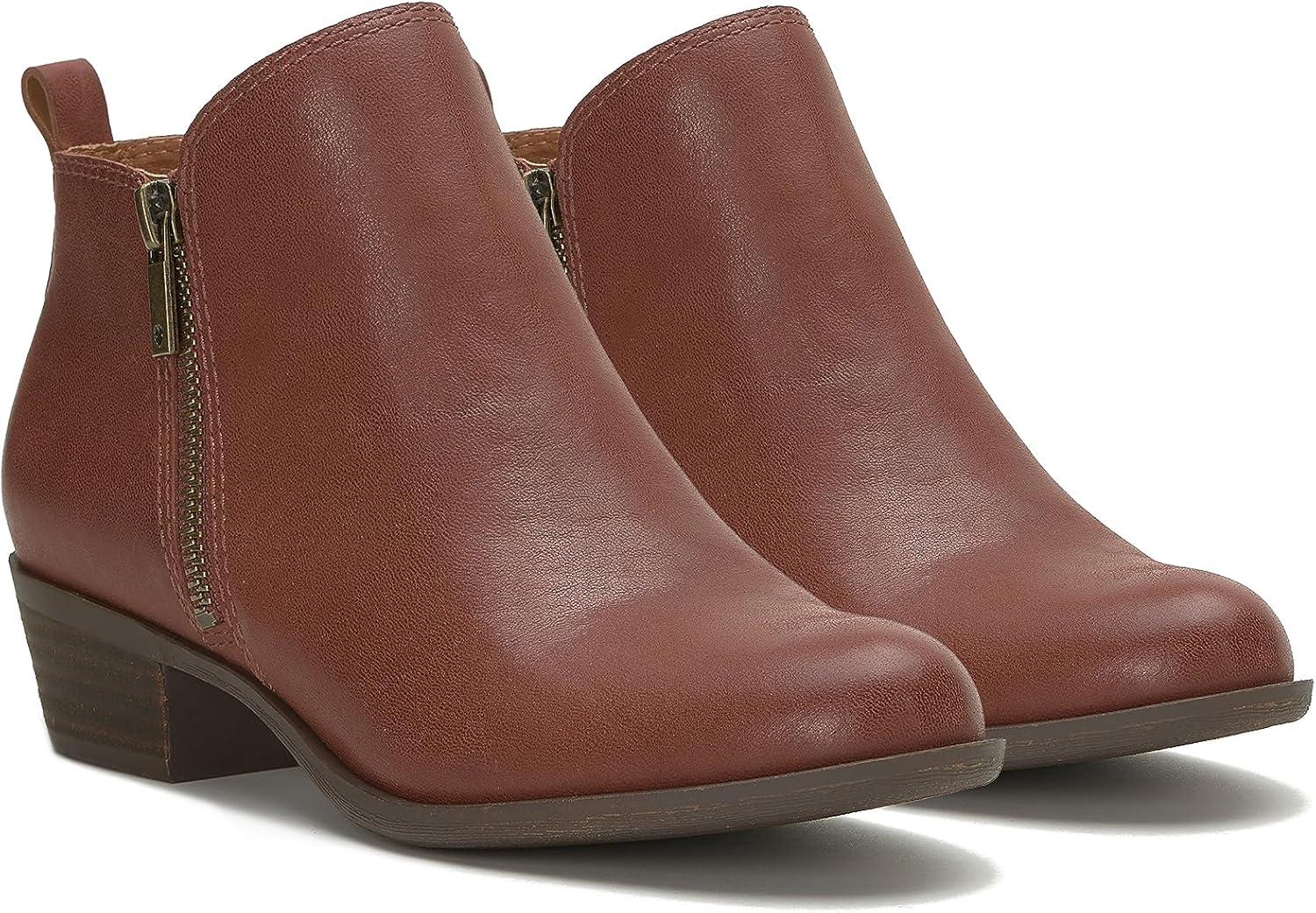 image:imageLucky Brand Womens Basel Bootie Ankle BootBrownstone