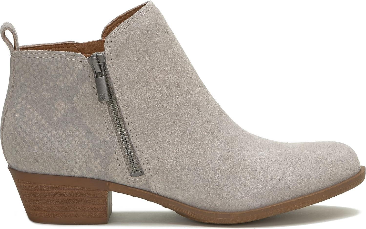 image:imageLucky Brand Womens Basel Bootie Ankle BootChinchillaChinchilla