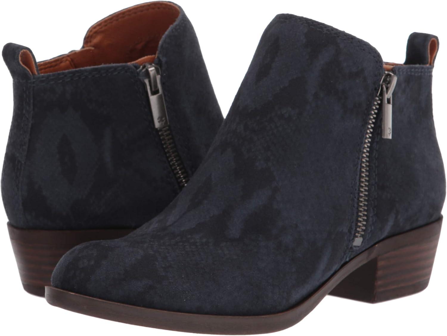 image:imageLucky Brand Womens Basel Bootie Ankle BootDark Denim