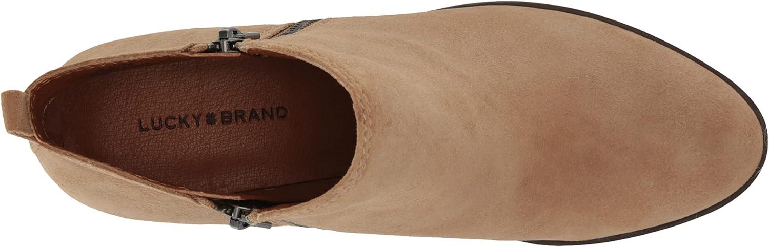 image:imageLucky Brand Womens Basel Bootie Ankle BootDistressed