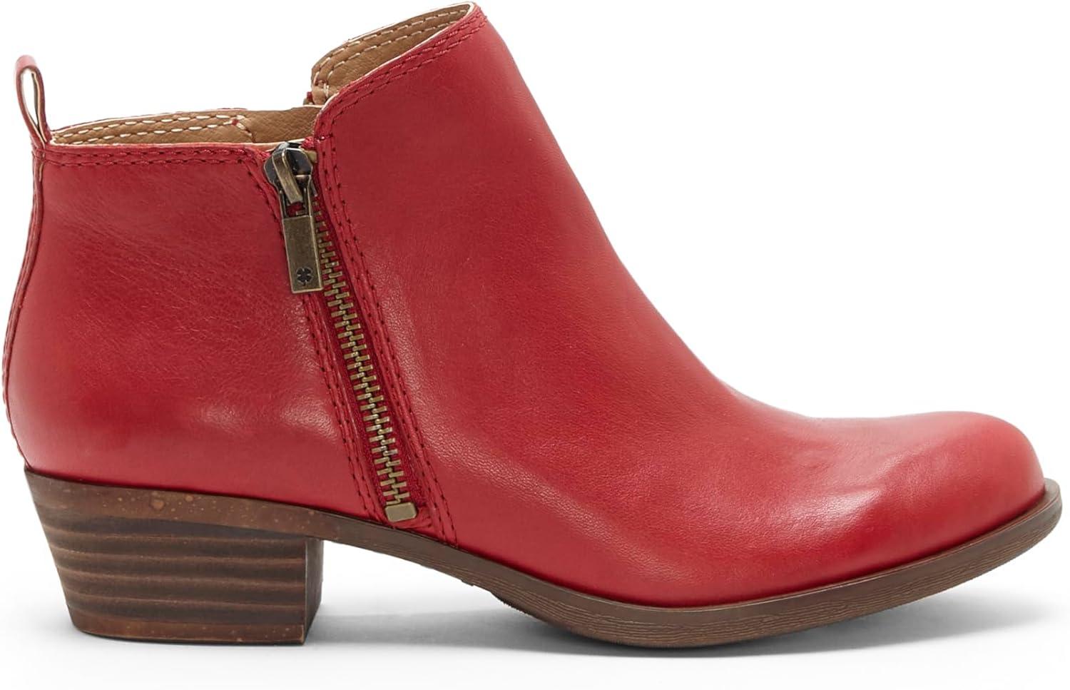 image:imageLucky Brand Womens Basel Bootie Ankle BootGarnet