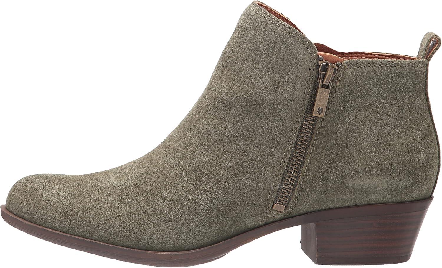 image:imageLucky Brand Womens Basel Bootie Ankle BootOlive Night