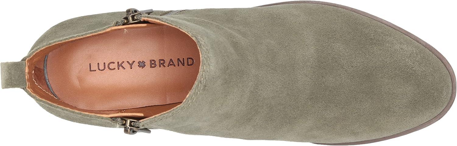 image:imageLucky Brand Womens Basel Bootie Ankle BootOlive Night