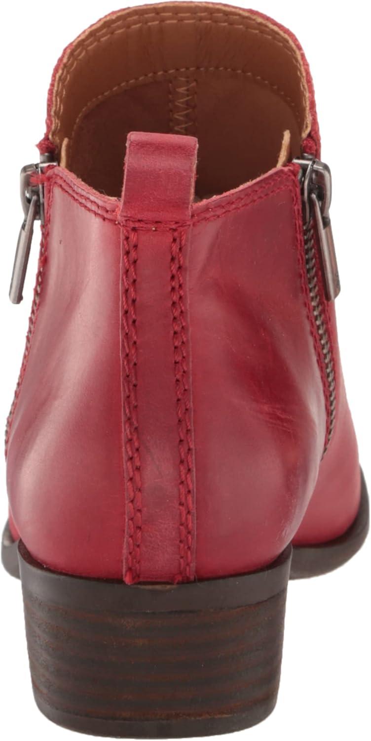image:imageLucky Brand Womens Basel Bootie Ankle BootRed Dahlia