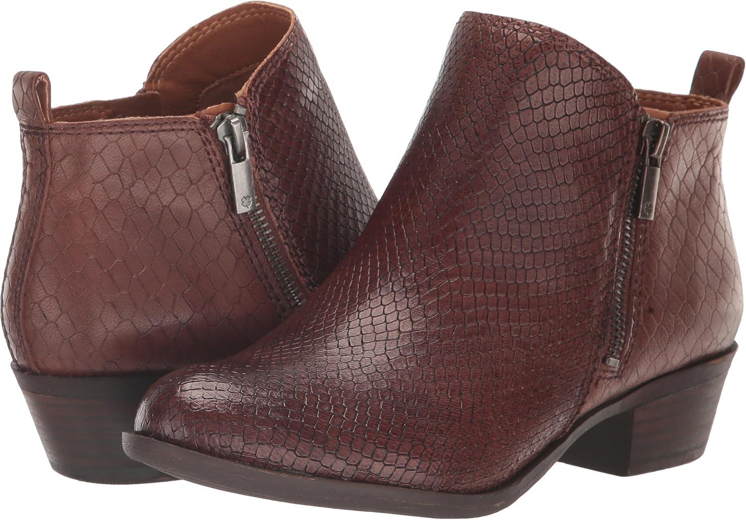 image:imageLucky Brand Womens Basel Bootie Ankle BootRoasted