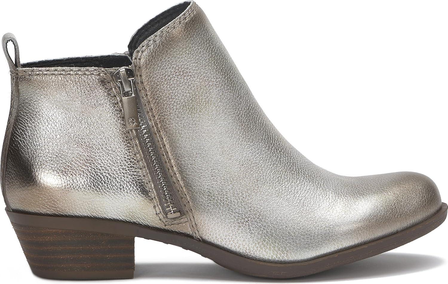 image:imageLucky Brand Womens Basel Bootie Ankle BootSilver