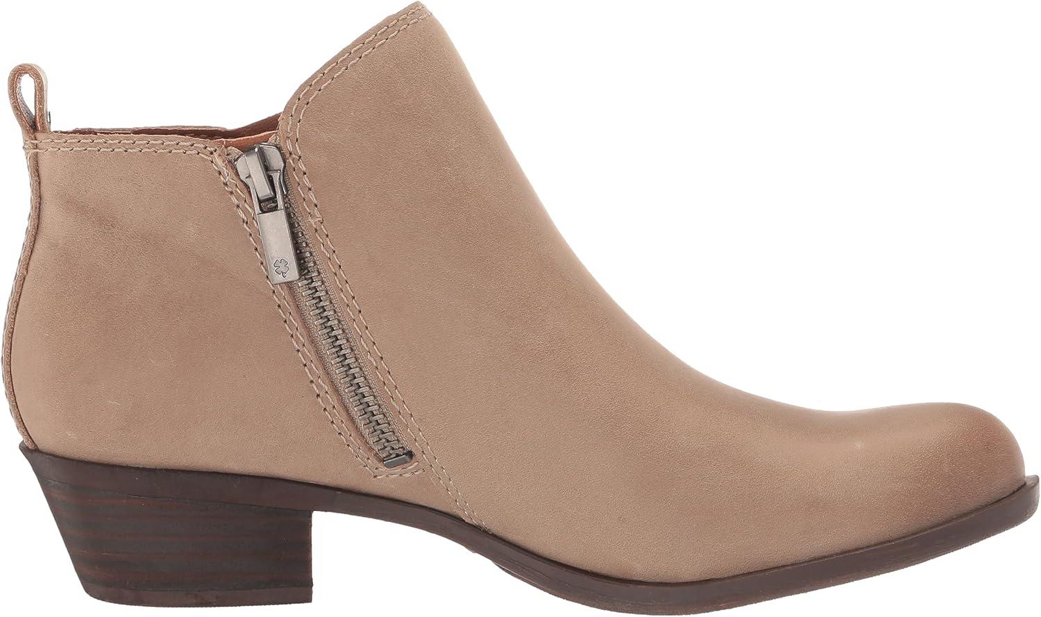 image:imageLucky Brand Womens Basel Bootie Ankle BootSilver Cloud