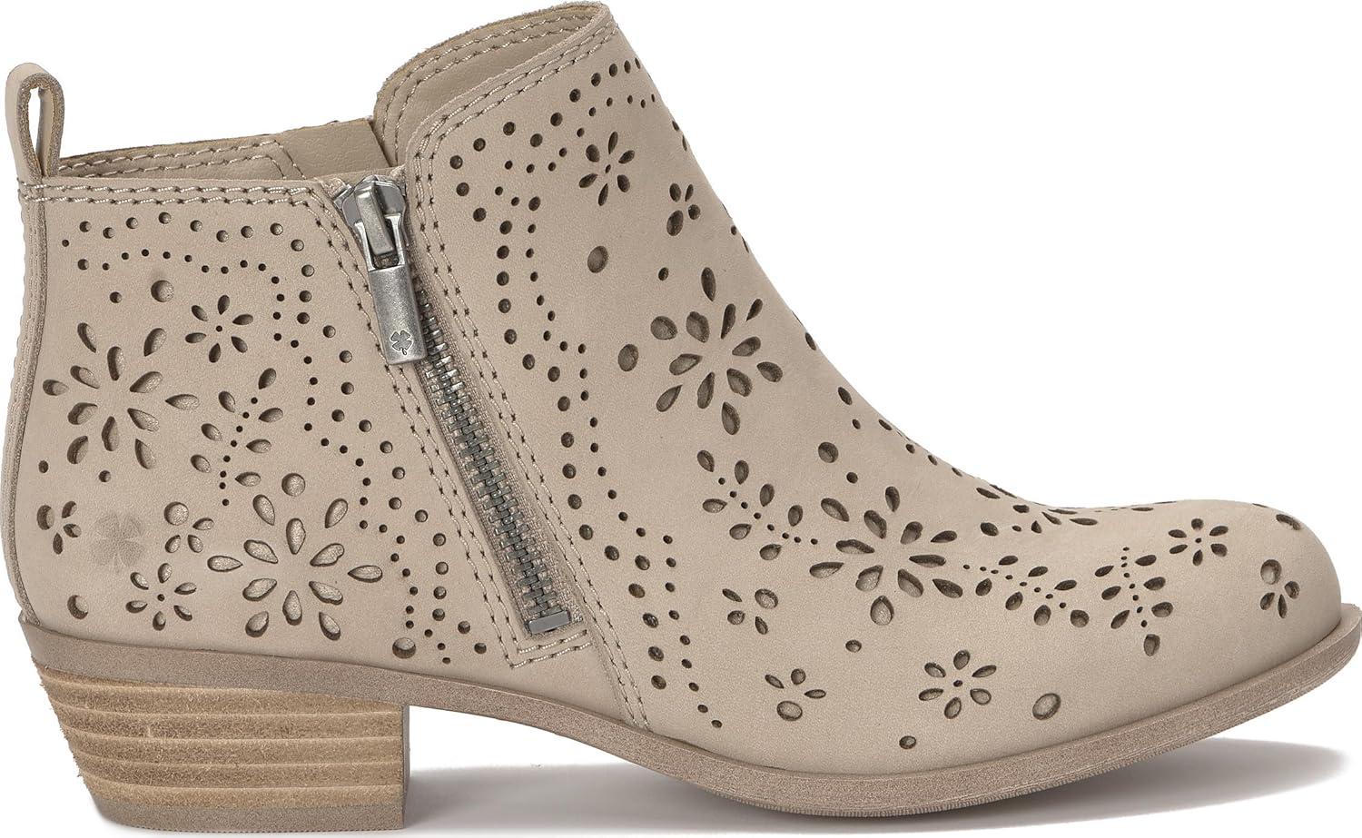 image:imageLucky Brand Womens Basel Bootie Ankle BootSmoke Grey