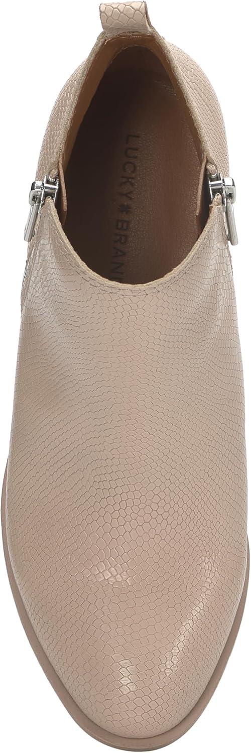 image:imageLucky Brand Womens Basel Bootie Ankle BootSmoke Grey Snake Print Leather