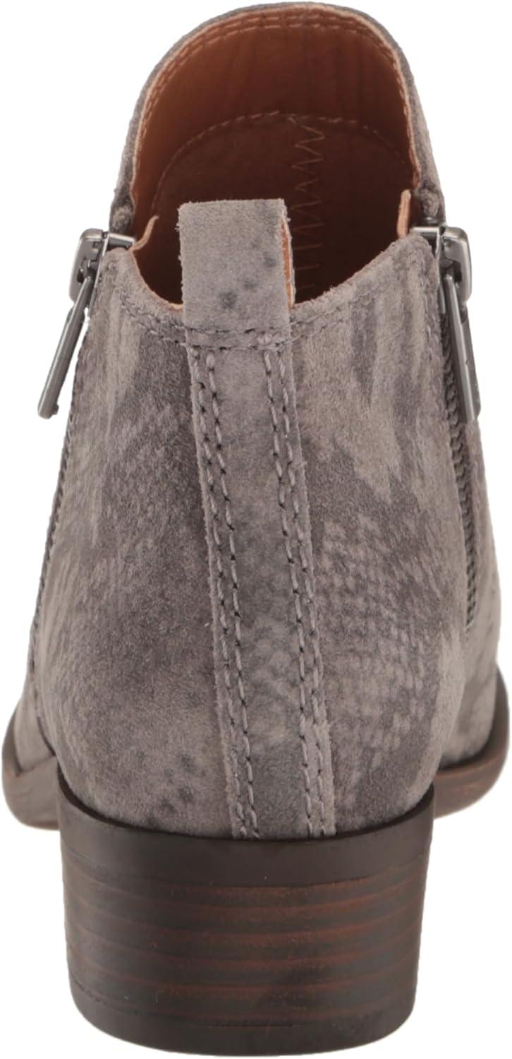 image:imageLucky Brand Womens Basel Bootie Ankle BootTitanium Leather