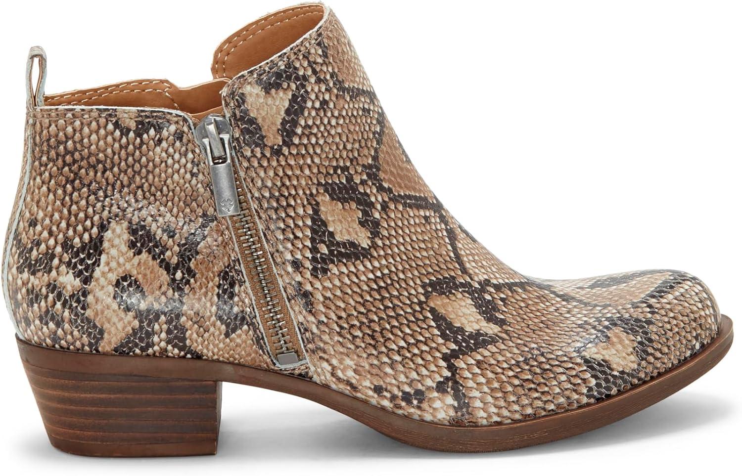 image:imageLucky Brand Womens Basel Bootie Ankle BootTobacco