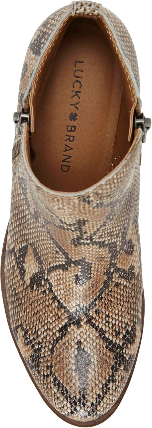 image:imageLucky Brand Womens Basel Bootie Ankle BootTobacco