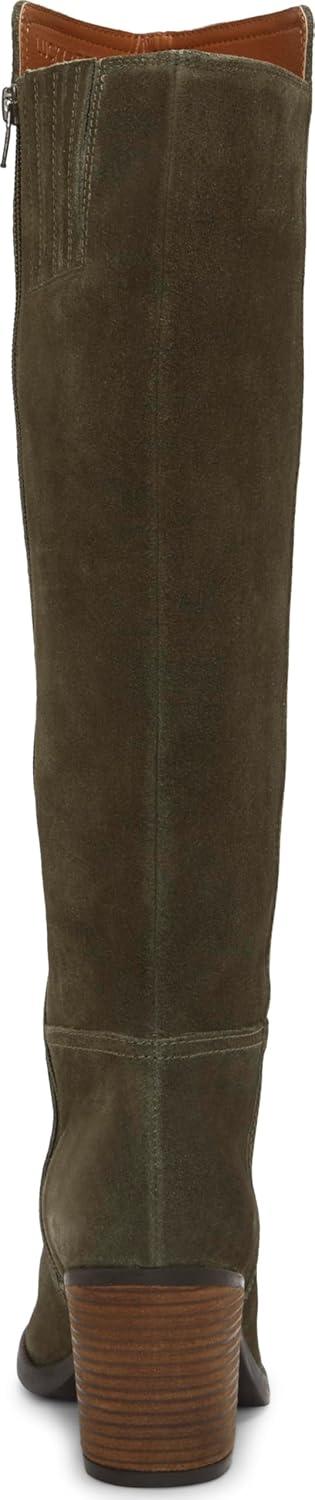image:imageLucky Brand Womens Bonnay Knee High BootsKhaki Regular Calf