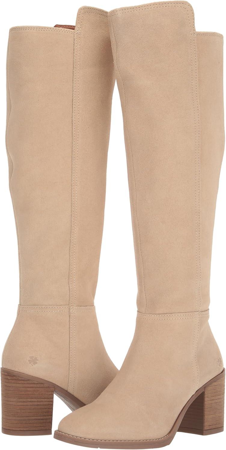 image:imageLucky Brand Womens Bonnay Knee High BootsWood Ash Regular Calf