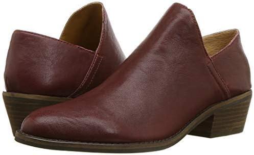 image:imageLucky Brand Womens Fausst BootieSugar Red Leather